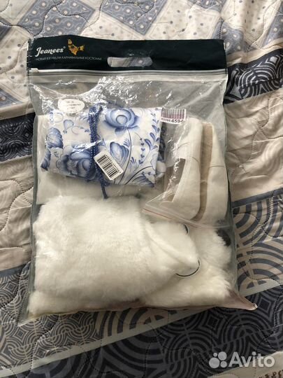 Новогодний костюм зайчика