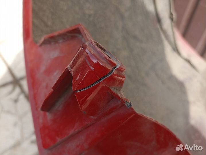 Бампер задний skoda fabia 2