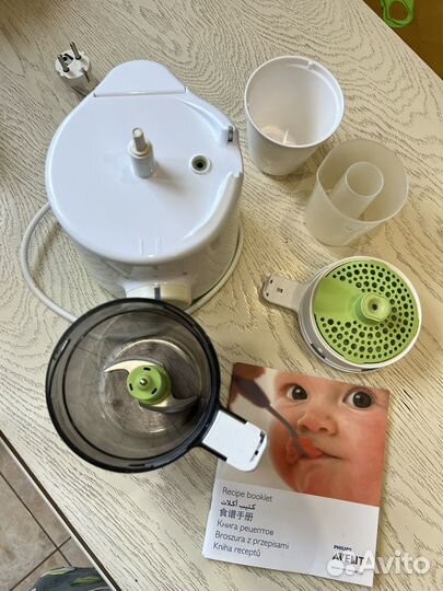 Пароварка блендер philips avent