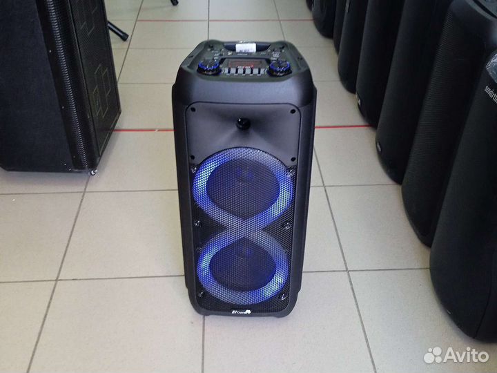 Колонка караоке 2 радиомикрофона Eltronic 20-58