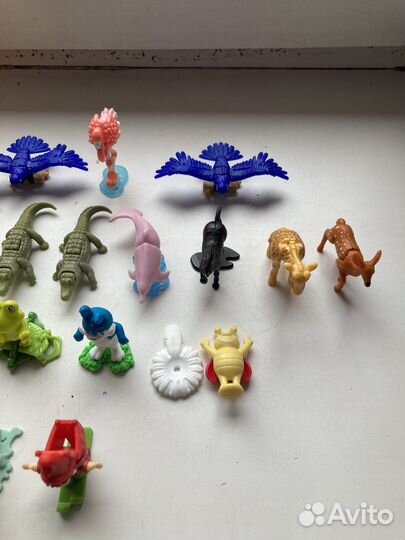 Игрушки из kinder surprise