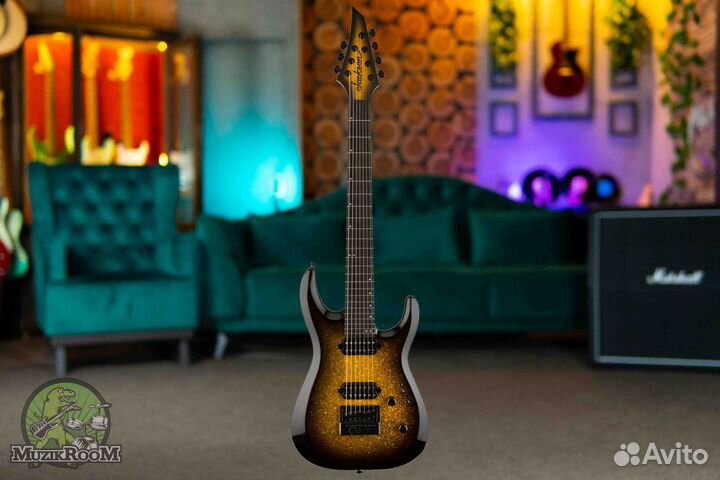 Jackson Pro Plus MDK HT7 Gold Sparkle, Satin