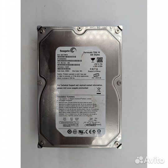 Жесткий диск ST3320620AS, Seagate, 320 Гб, SATA, 3