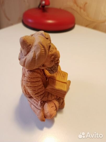 Фигурка Восточный мудрец, глина, Китай, 70-е гг