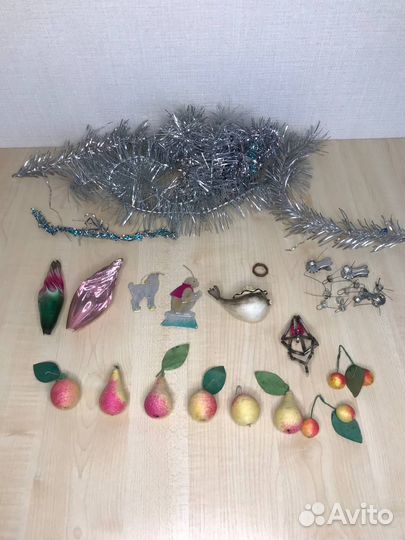 Елочные игрушки СССР, дед мороз гдр