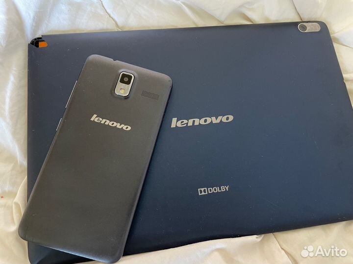 Планшет и телефон lenovo на запчасти
