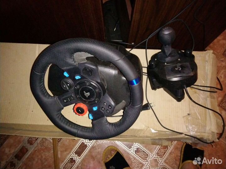 Руль logitech g29 + driving force shifter
