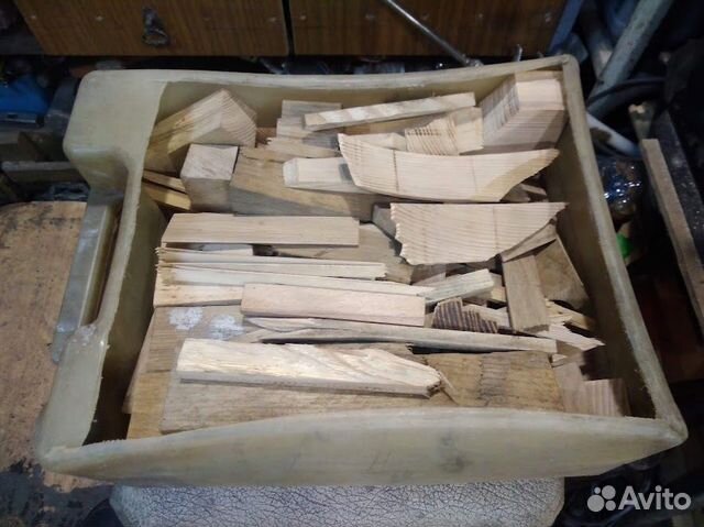 Щепка и обрезки дуба