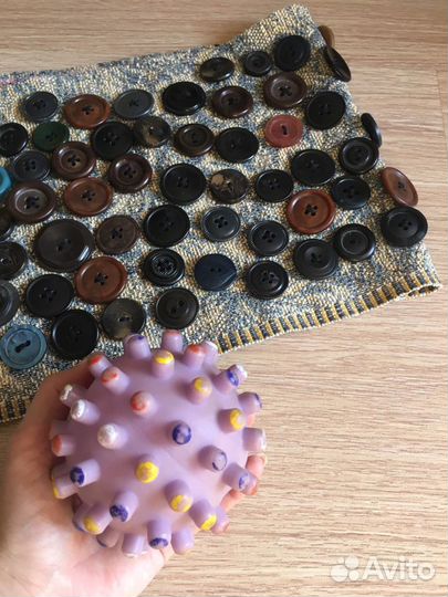 Коврик+Мяч массажный