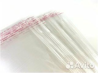 Пакеты бопп еврослот/с клеевым клапаном