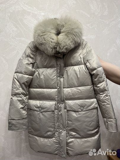 Пуховик женский демисезонный