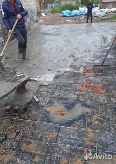 Бетон на гравийном щебне