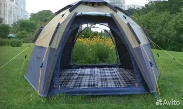 Палатка Шатёр летняя кухня Автомат 4 местная