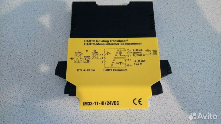 Преобразователи Turck IM33 11 Hi/24VDC 7506447