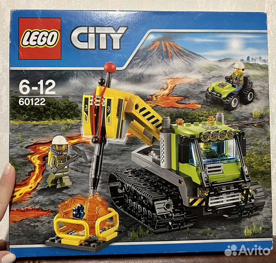 Lego City 60121 Внедорожник вулканологов