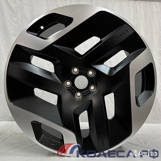 Диски 0371 9.5/22 5x120 ET45 d72.6 satin black machined face