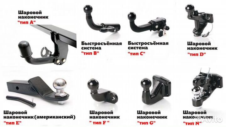 Фаркоп с документами Установка