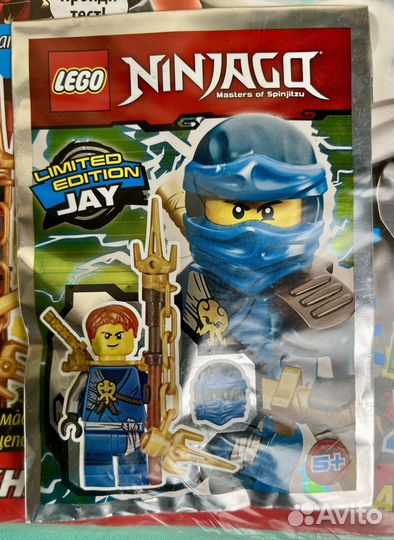 Журнал lego ninjago нинзя молний Джей