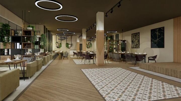 Общепит, 1800 м²