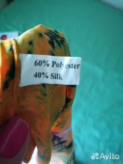 Платки-картины шелк натуральный