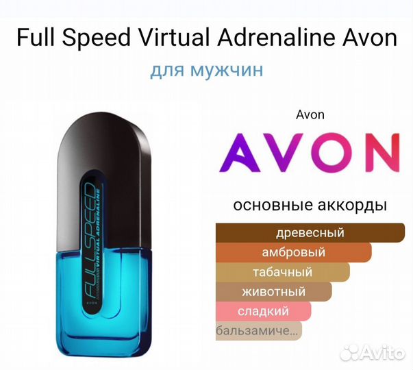 Раритеты.Avon Full Speed