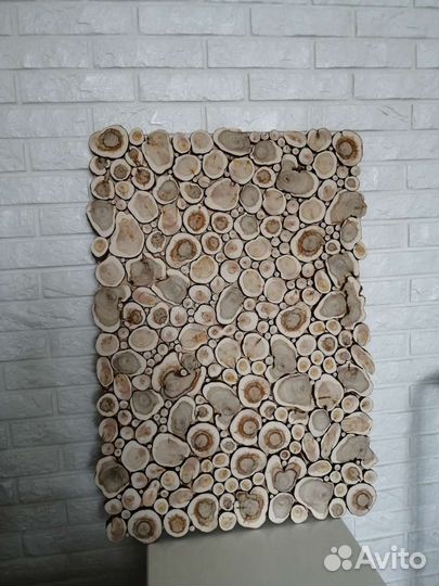 Панно из можжевельника