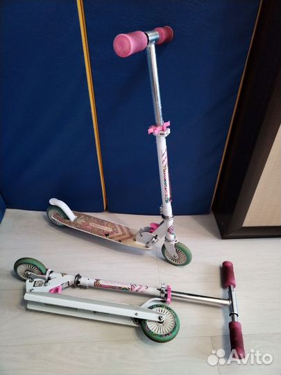 Самокат детский двухколесный бу