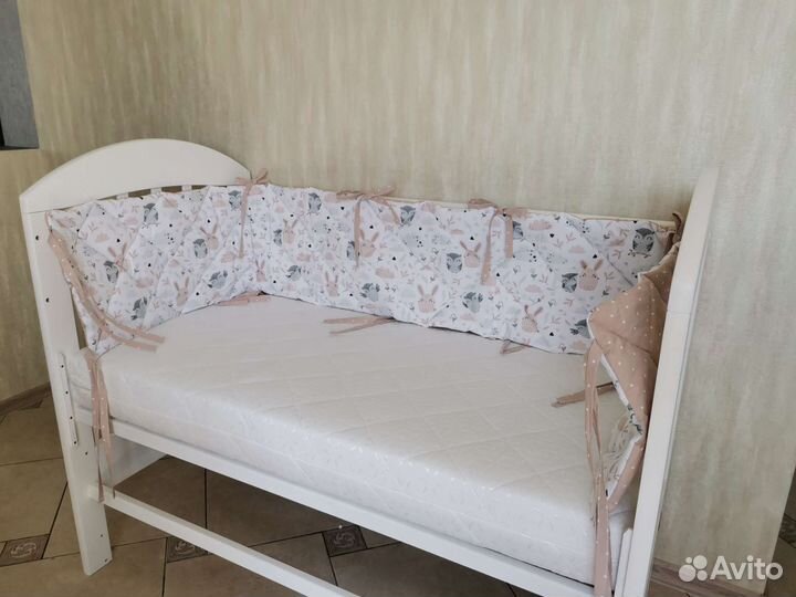 Бортики стеганные и одеяло