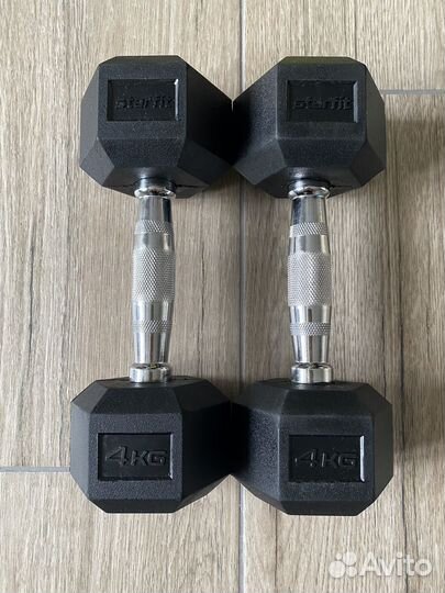 Гантели 2шт по 4кг