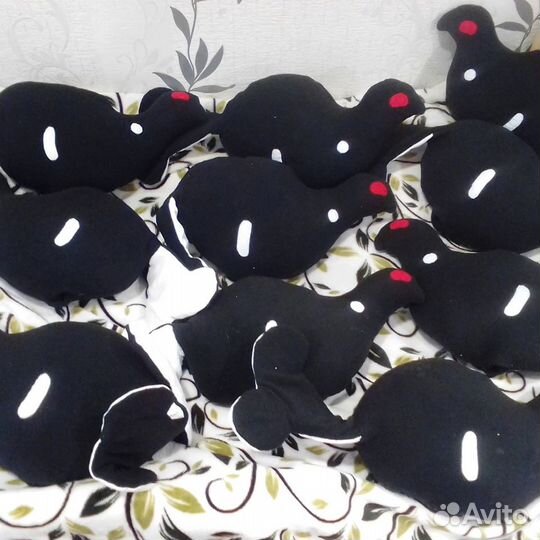 Чучела тетерева набор 5 птиц, подарок мужчине