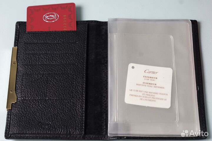 Новая женская обложка для автодокументов Cartier н
