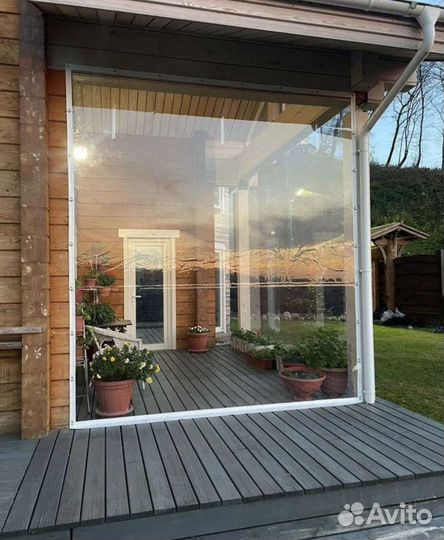Мягкие окна для беседок террас и веранд