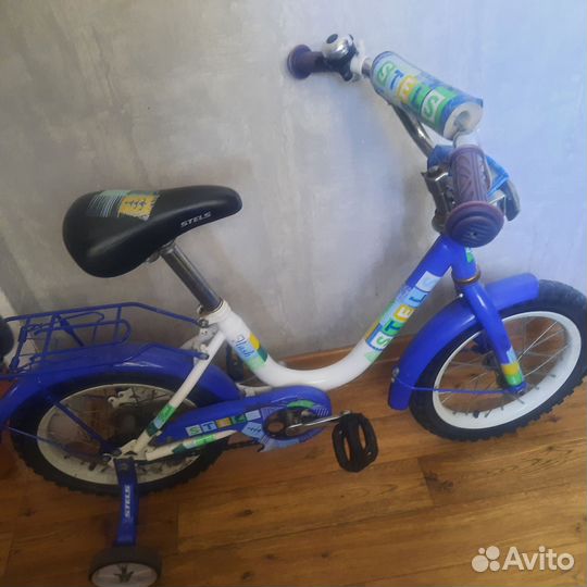 Детский велосипед 4х колесный