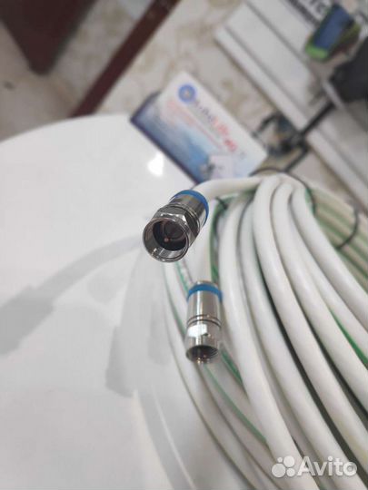 Кабельная сборка с F разъемами 10м