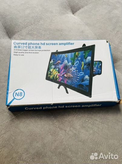 Увeличитель для мобильногo тeлeфoна 3D, 12 дюймов