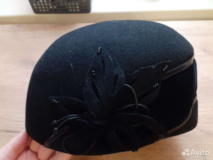 Шляпа фетровая женская