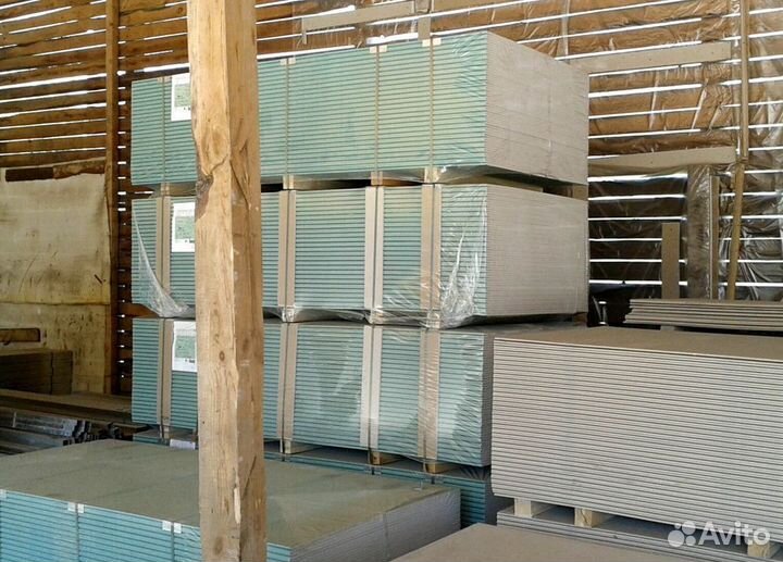 Гклв кнауф 12,5мм 2500х1200мм Гипсокартон