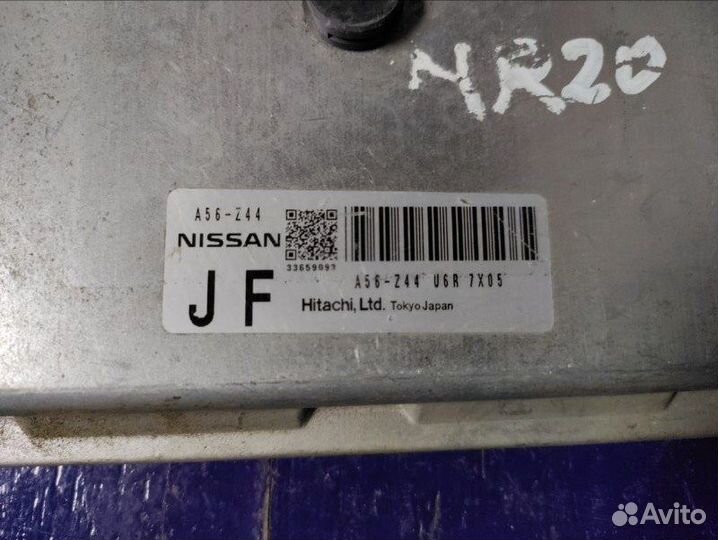Блок управления двигателем Nissan Lafesta B30