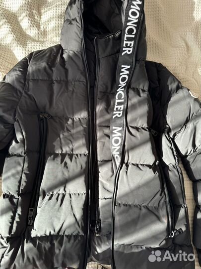 Куртка moncler женская черная