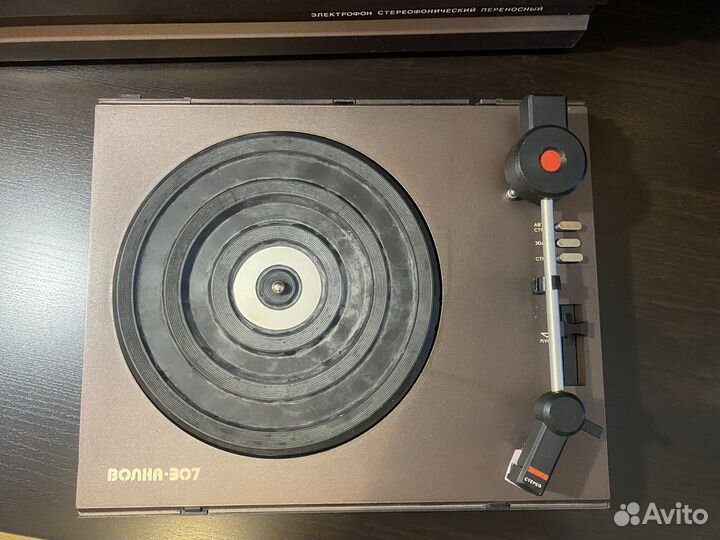Волна 307 проигрователь пластинок