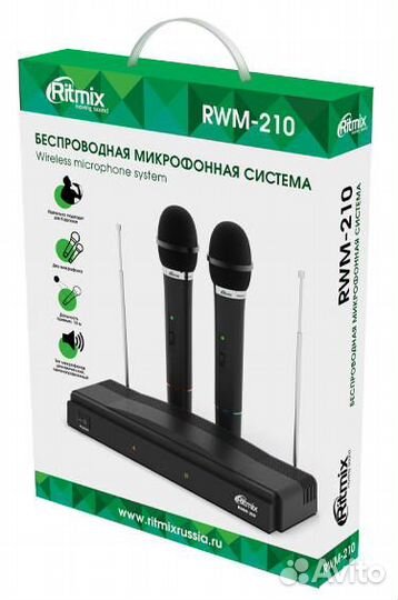 Радиосистема Ritmix RWM-210