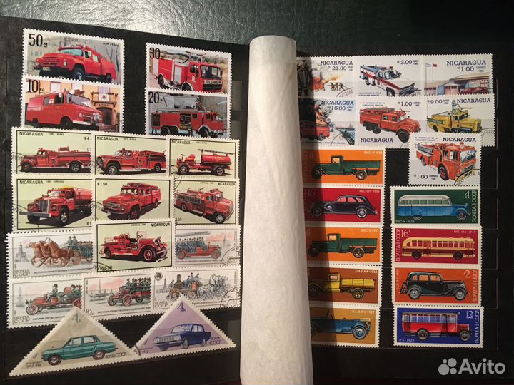 Альбом с 210 марками 