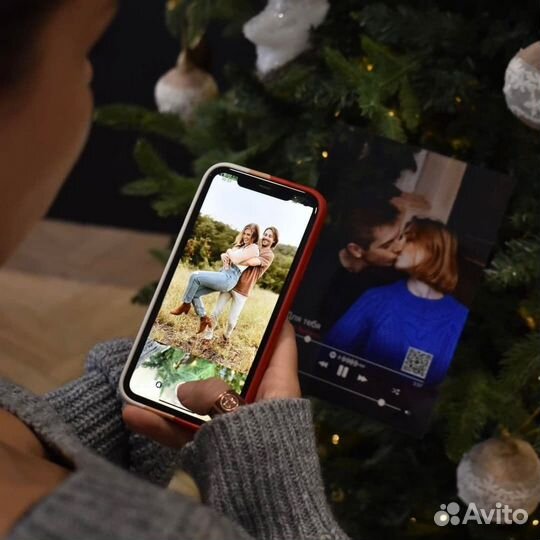 Оживающий подарок Музыка на стекле