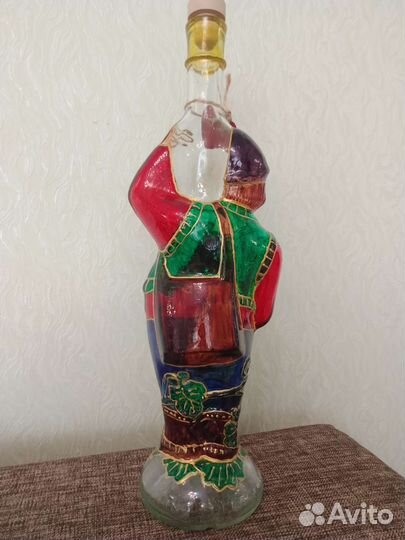 Бутылка стеклянная, 1,5 литра