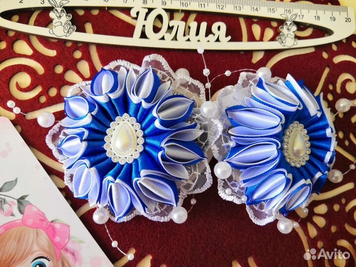 Резинки для волос ручной работы