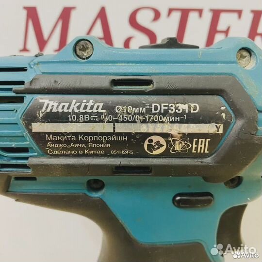 Шуруповерт Makita DF331D Арт. Ш01