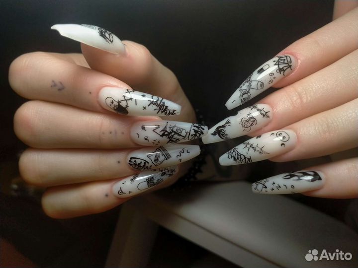 Маникюр с покрытием гель-лаком