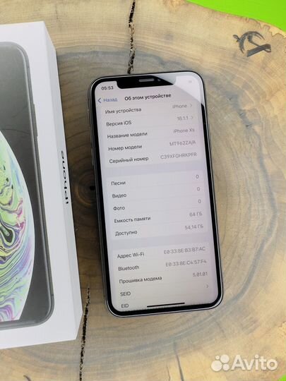 iPhone Xs, 64 ГБ