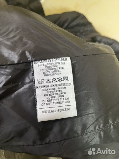 Пуховик женский air forse M