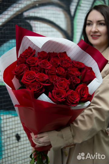 Букет розы 51 25 101 доставка